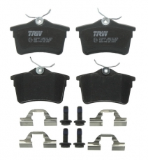 Купить GDB1799 TRW Тормозные колодки задние Peugeot 308 (1.4, 1.6, 2.0) без датчика износа